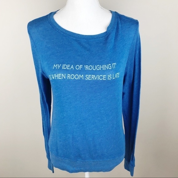 Wildfox Roughing It Baggy Beach Sweater XS - Picture 1 of 7